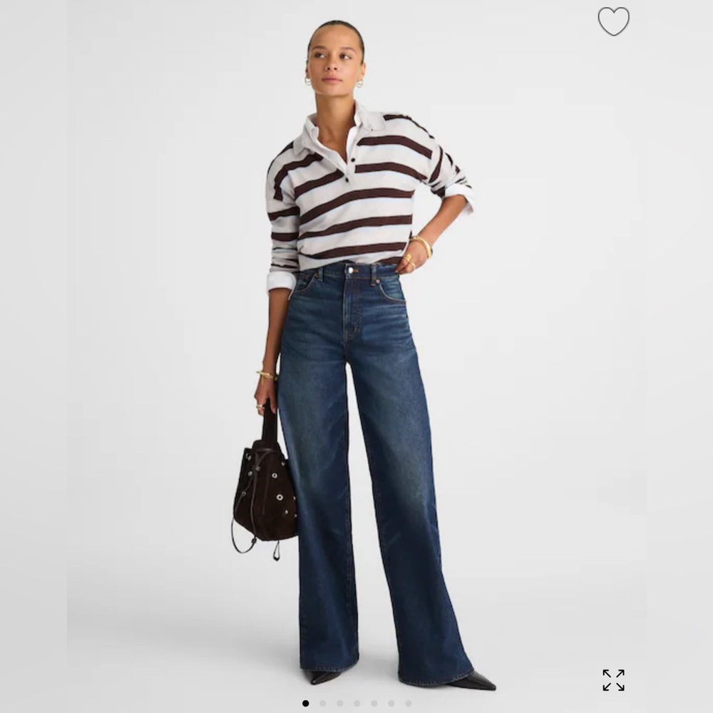 Like New - Madewell Super-Wide Leg Jeans